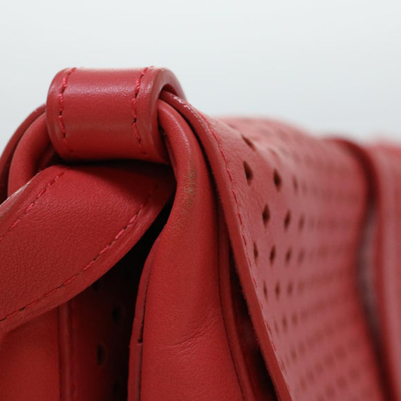 LOUIS VUITTON Perfo Furore Saumur Shoulder Bag Pink LV Auth 41755SAM