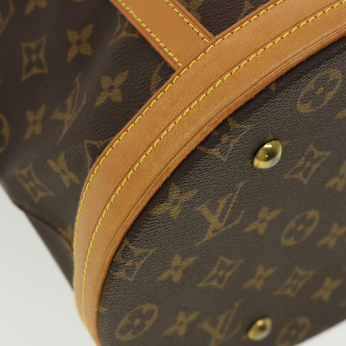 LOUIS VUITTON Monogram Bucket GM Shoulder Bag M42236 LV Auth 41864