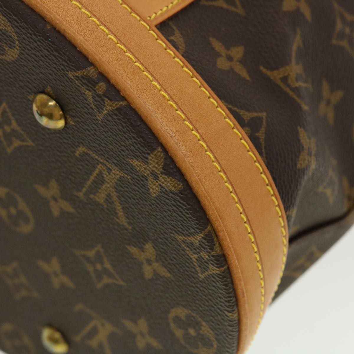 LOUIS VUITTON Monogram Bucket GM Shoulder Bag M42236 LV Auth 41864