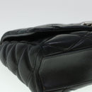 LOUIS VUITTON Quilted Martage Shoulder Bag Calfskin Black M50216 LV Auth 41876V-16