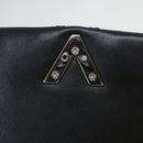 LOUIS VUITTON Quilted Martage Shoulder Bag Calfskin Black M50216 LV Auth 41876V-9