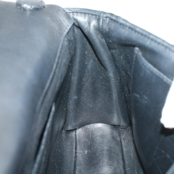 LOUIS VUITTON Quilted Martage Shoulder Bag Calfskin Black M50216 LV Auth 41876V