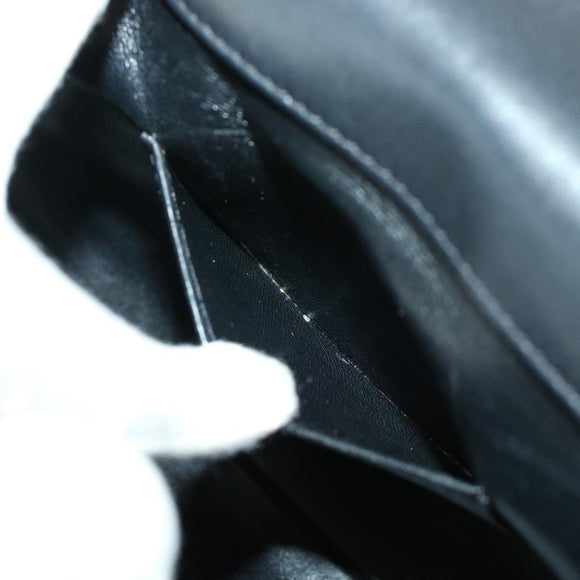 LOUIS VUITTON Quilted Martage Shoulder Bag Calfskin Black M50216 LV Auth 41876V