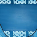 LOUIS VUITTON Mesh Keepall Triangle 50 Boston Bag Turquoise Blue M45048 42050S-10