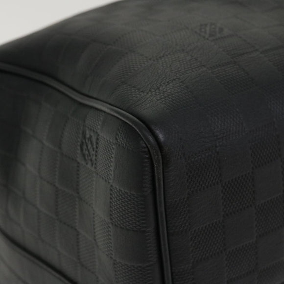 LOUIS VUITTON Damier Infini Keepall Bandouliere 45 Boston Bag  N41145 LV 42163S