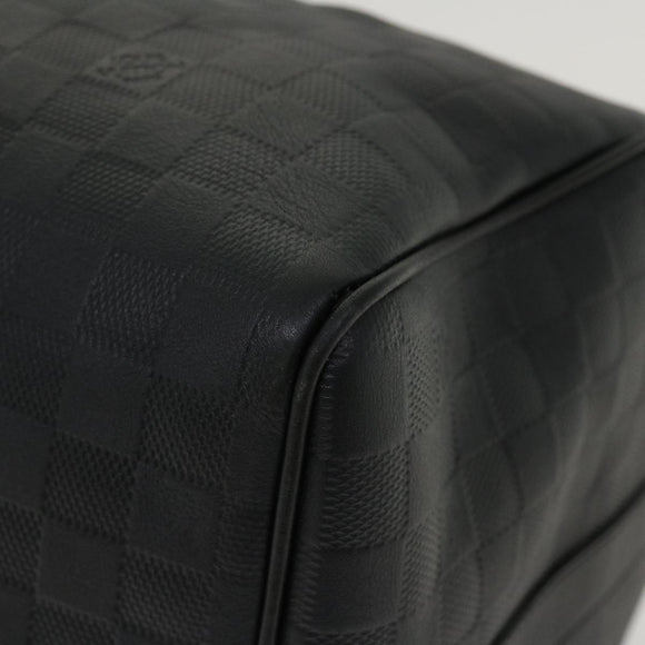 LOUIS VUITTON Damier Infini Keepall Bandouliere 45 Boston Bag  N41145 LV 42163S