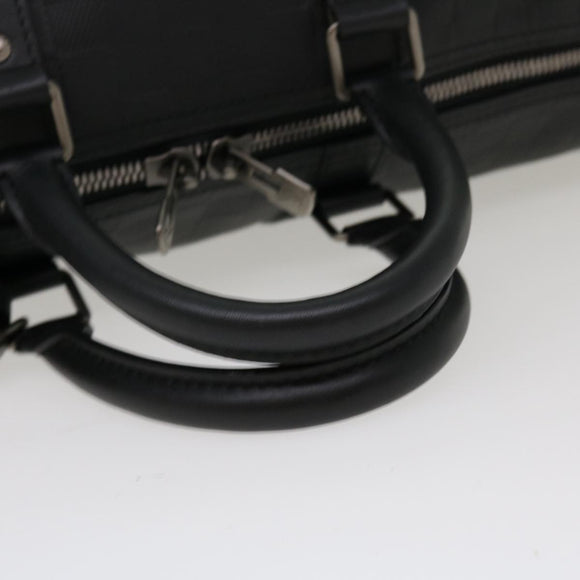 LOUIS VUITTON Damier Infini Keepall Bandouliere 45 Boston Bag  N41145 LV 42163S