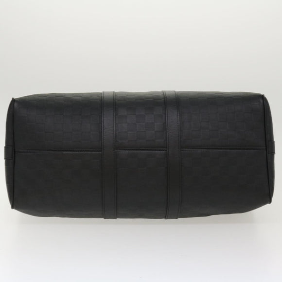 LOUIS VUITTON Damier Infini Keepall Bandouliere 45 Boston Bag  N41145 LV 42163S