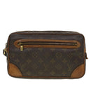 LOUIS VUITTON Monogram Marly Dragonne GM Clutch Bag M51825 LV Auth 42345-13