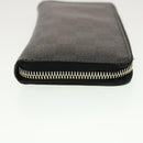 LOUIS VUITTON Damier Graphite Zippy Wallet Vertical N63095 LV Auth 42471-3