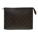 LOUIS VUITTON Monogram Poche Toilette 26 Pouch M47542 LV Auth 42564-13