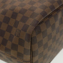 LOUIS VUITTON Damier Ebene Rose valerine Neverfull MM ToteBag N41603 Auth 42621A-14