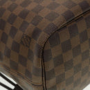 LOUIS VUITTON Damier Ebene Rose valerine Neverfull MM ToteBag N41603 Auth 42621A-16