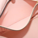 LOUIS VUITTON Damier Ebene Rose valerine Neverfull MM ToteBag N41603 Auth 42621A-21