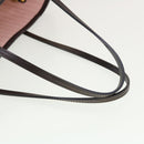 LOUIS VUITTON Damier Ebene Rose valerine Neverfull MM ToteBag N41603 Auth 42621A-7