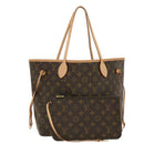 LOUIS VUITTON Monogram Neverfull MM Tote Bag M40156 LV Auth 42642-1