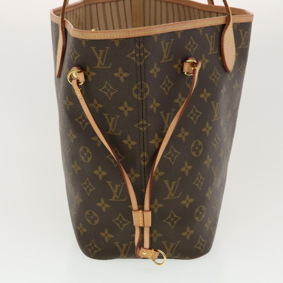 LOUIS VUITTON Monogram Neverfull MM Tote Bag M40156 LV Auth 42642