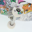 LOUIS VUITTON Monogram Comics Skateboard Maple Wood Steel GI0884 LV Auth 42822A-18