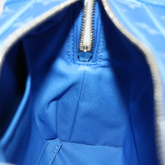 LOUIS VUITTON Monogram Clouds Soft Trunk Shoulder Bag Blue M45430 LV Auth 42826SM