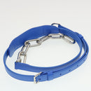 LOUIS VUITTON Monogram Clouds Soft Trunk Shoulder Bag Blue M45430 LV Auth 42826SM-19