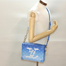 LOUIS VUITTON Monogram Clouds Soft Trunk Shoulder Bag Blue M45430 LV Auth 42826SM-20
