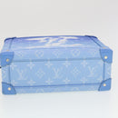 LOUIS VUITTON Monogram Clouds Soft Trunk Shoulder Bag Blue M45430 LV Auth 42826SM-6