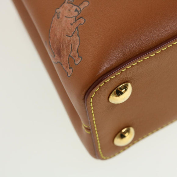 LOUIS VUITTON Catgram Capsine BB Hand Bag 2way Brown M53185 LV Auth 42827SM