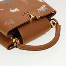 LOUIS VUITTON Catgram Capsine BB Hand Bag 2way Brown M53185 LV Auth 42827SM-6