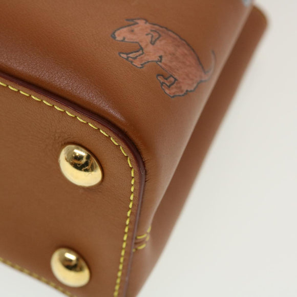 LOUIS VUITTON Catgram Capsine BB Hand Bag 2way Brown M53185 LV Auth 42827S