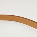 LOUIS VUITTON Nomad Leather Petit Noe Shoulder Bag Beige M85003 LV Auth 42829AV-14