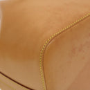LOUIS VUITTON Nomad Leather Petit Noe Shoulder Bag Beige M85003 LV Auth 42829AV-18