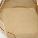 LOUIS VUITTON Nomad Leather Petit Noe Shoulder Bag Beige M85003 LV Auth 42829AV-10