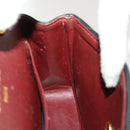 CHANEL Mini Matelasse Chain Shoulder Bag Lamb Skin Black CC Auth 42862AV-22