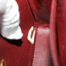 CHANEL Mini Matelasse Chain Shoulder Bag Lamb Skin Black CC Auth 42862AV-11