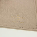 LOUIS VUITTON Monogram Empreinte Portefeuille Clare Wallet White M81927 42904SM-17