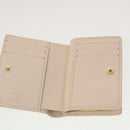 LOUIS VUITTON Monogram Empreinte Portefeuille Clare Wallet White M81927 42904S-8