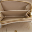 LOUIS VUITTON Monogram Empreinte Portefeuille Clare Wallet White M81927 42904SM-11
