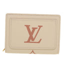 LOUIS VUITTON Monogram Empreinte Portefeuille Clare Wallet White M81927 42904SM-2