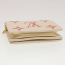 LOUIS VUITTON Monogram Empreinte Portefeuille Clare Wallet White M81927 42904S-5