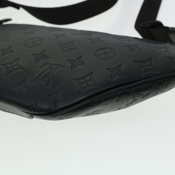 LOUIS VUITTON Monogram Shadow Discovery Bum Bag PM Body Bag M46036 Auth 43553SA