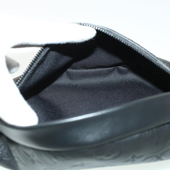 LOUIS VUITTON Monogram Shadow Discovery Bum Bag PM Body Bag M46036 Auth 43553SAM