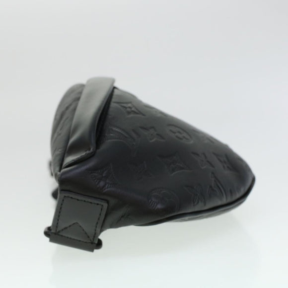 LOUIS VUITTON Monogram Shadow Discovery Bum Bag PM Body Bag M46036 Auth 43553SA