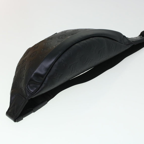 LOUIS VUITTON Monogram Shadow Discovery Bum Bag PM Body Bag M46036 Auth 43553SAM