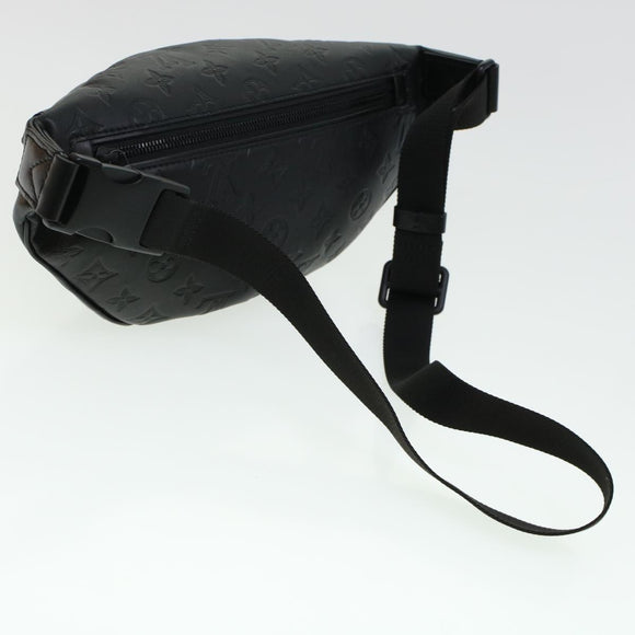 LOUIS VUITTON Monogram Shadow Discovery Bum Bag PM Body Bag M46036 Auth 43553SA