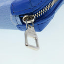 LOUIS VUITTON Monogram Clouds Soft Trunk Necklace Pouch Blue M45440 Auth 43556S-17