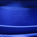 LOUIS VUITTON Monogram Clouds Soft Trunk Pouch Blue M45440 Auth 43556SM-18