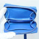 LOUIS VUITTON Monogram Clouds Soft Trunk Pouch Blue M45440 Auth 43556SM-10