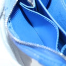 LOUIS VUITTON Monogram Clouds Soft Trunk Necklace Pouch Blue M45440 Auth 43556S-22