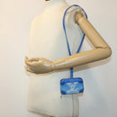 LOUIS VUITTON Monogram Clouds Soft Trunk Pouch Blue M45440 Auth 43556SM-25