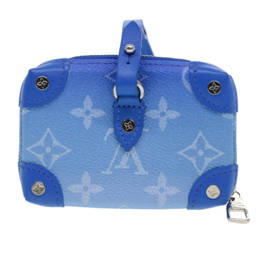 LOUIS VUITTON Monogram Clouds Soft Trunk Pouch Blue M45440 Auth 43556SM - 0